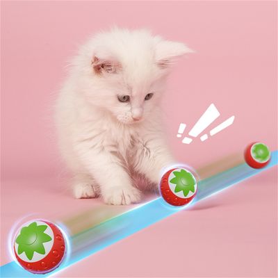 ZenPets Boule à chat en forme de fraise
