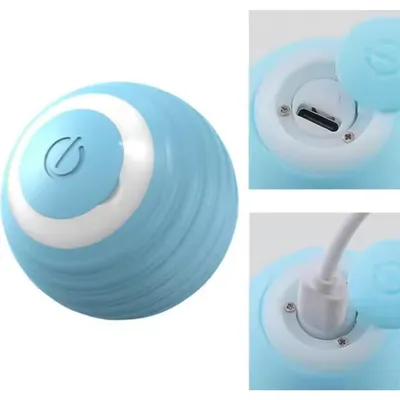 Must&Co - Jouet Balle Intelligente pour Chat