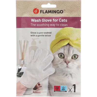 Gant de toilette Propy  imbibé pour chat