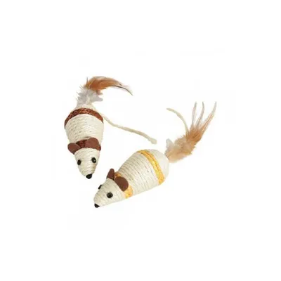 Jouet souris en sisal pour chat - Chadog
