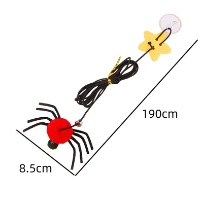 ZenPets Jouet araignée suspendu pour chat