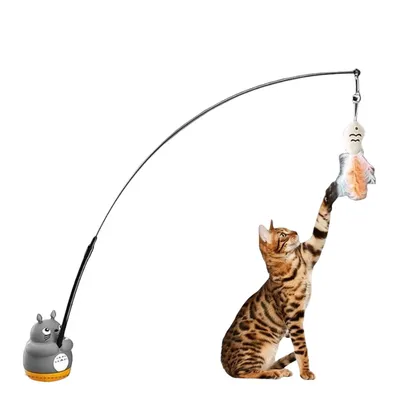 ZenPets Bâton de jeu Totoro Spin Cat