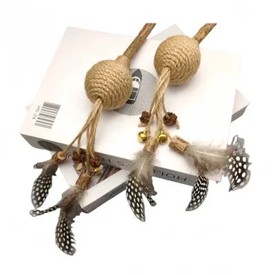ZenPets Balle en sisal Jouet pour chat Bâton pour chat