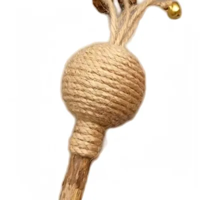 ZenPets Balle en sisal Jouet pour chat Bâton pour chat