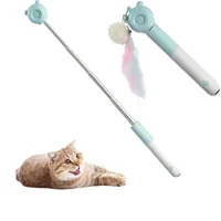 ZenPets Baton à chat auto - extensible LED avec laser