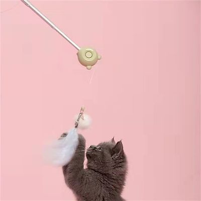 ZenPets Baton à chat auto - extensible LED avec laser