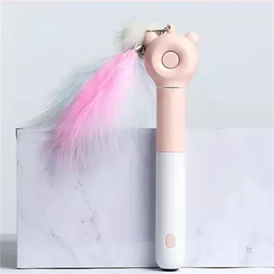 ZenPets Baton à chat auto - extensible LED avec laser