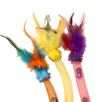 ZenPets Jouet pour chat à cordon élastique