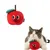 ZenPets Jouet en peluche pomme pour chat ZenPets Jouet en peluche pomme pour chat