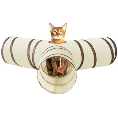 ZenPetsTunnel pliable pour chat ZenPetsTunnel pliable pour chat