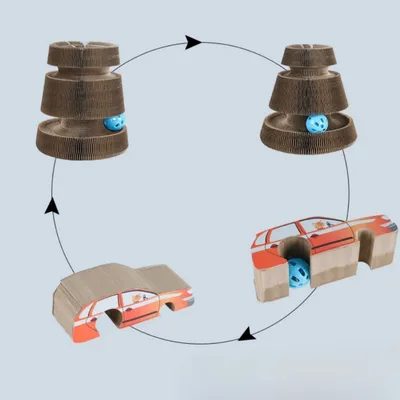 ZenPets Rascador convertible para gatos
