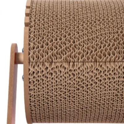 ZenPets Planche à gratter pour chat en forme de grande roue