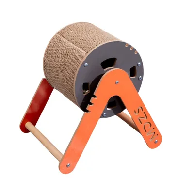 ZenPets Planche à gratter pour chat en forme de grande roue