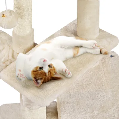 Yaheetech Petit Arbre à Chat Multiniveau