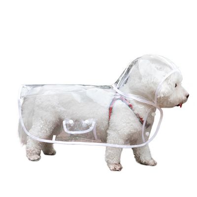 ZenPets Imperméable pour chien transparent