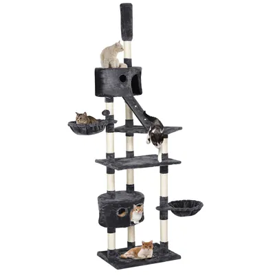 Yaheetech Arbre à Chat XXL pour 2-3 Chats  Adultes Yaheetech Arbre à Chat XXL pour 2-3 Chats  Adultes