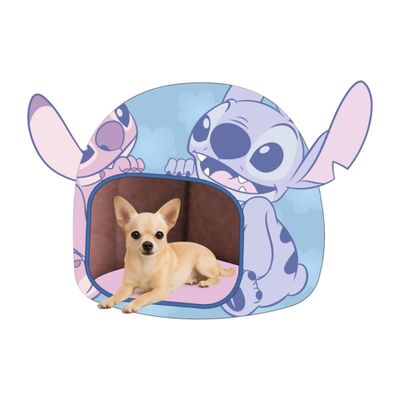 Stitch Grotte de lit pour chien en polyester