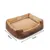 lionto coussin chien doux avec entrée basse et coussin réversible lionto coussin chien doux avec entrée basse et coussin réversible