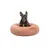 lionto Donut-Hundebett aus weichem Plüsch mit rutschfester Unterseite lionto Donut-Hundebett aus weichem Plüsch mit rutschfester Unterseite