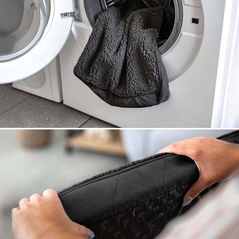 lionto lit orthopédique pour chien avec coussin lavable doux