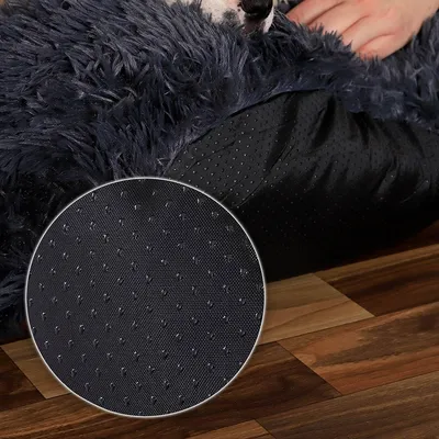 lionto lit donut chien doux antidérapant coussin moelleux peluche lionto lit donut chien doux antidérapant coussin moelleux peluche