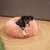 lionto Donut-Hundebett aus weichem Plüsch mit rutschfester Unterseite lionto Donut-Hundebett aus weichem Plüsch mit rutschfester Unterseite