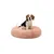 lionto Donut-Hundebett aus weichem Plüsch mit rutschfester Unterseite lionto Donut-Hundebett aus weichem Plüsch mit rutschfester Unterseite