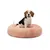 lionto lit donut chien doux antidérapant coussin moelleux peluche