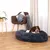 lionto Donut-Hundebett aus weichem Plüsch mit rutschfester Unterseite lionto Donut-Hundebett aus weichem Plüsch mit rutschfester Unterseite
