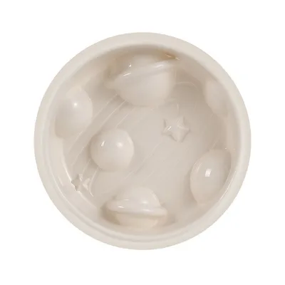 ZenPets Gamelle anti - glouton en forme de planète pour chien