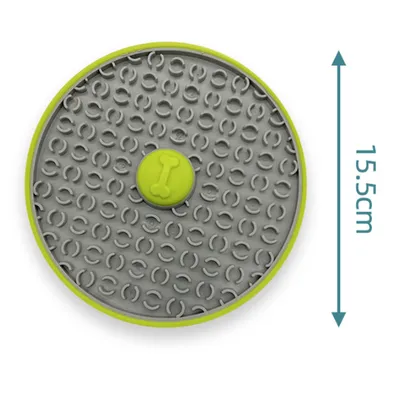 ZenPets Plato lamedor antibloqueo para perros