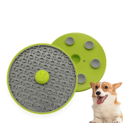 ZenPets Plato lamedor antibloqueo para perros
