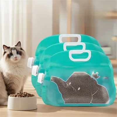 Sacs de stockage IntiMeg pour nourriture pour chat et chien