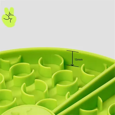 ZenPets Bol slow food à trois couches