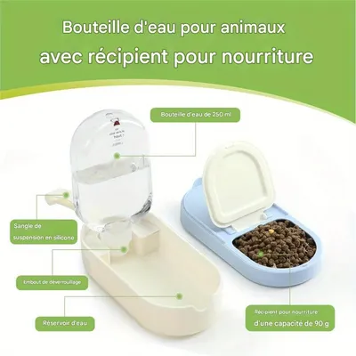 IntiMeg Tasse de voyage deux en un pour cheins