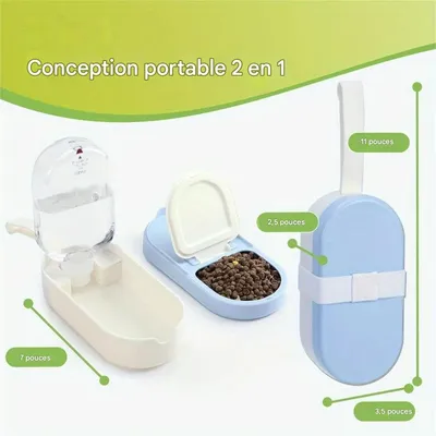 IntiMeg Tasse de voyage deux en un pour cheins