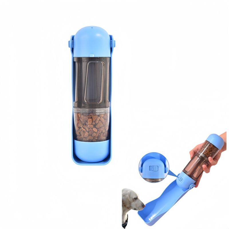 Intimeg Faltbare Wasserflasche für Haustiere