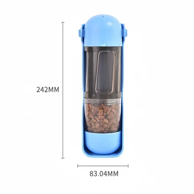 Intimeg Bouteille d'eau pliable pour animaux de compagnie