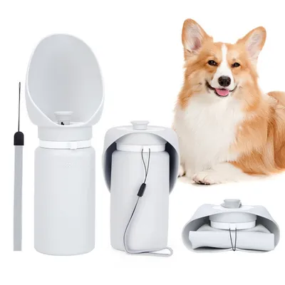 ZenPets Botella de agua portátil para perros