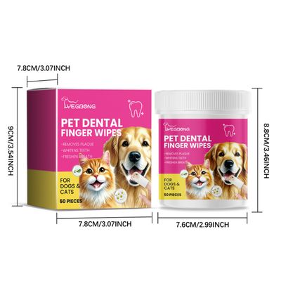 ZenPets Lingettes nettoyantes pour les dents