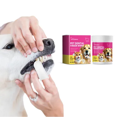 ZenPets Lingettes nettoyantes pour les dents