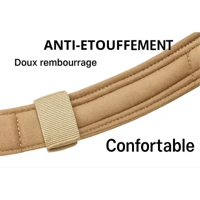 Must&Co - Collier Tactique avec Poignée pour Chien