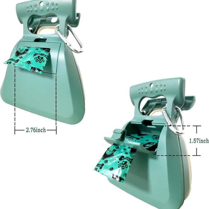 ZenPets Pinces à excréments portatives pliables pour chiens