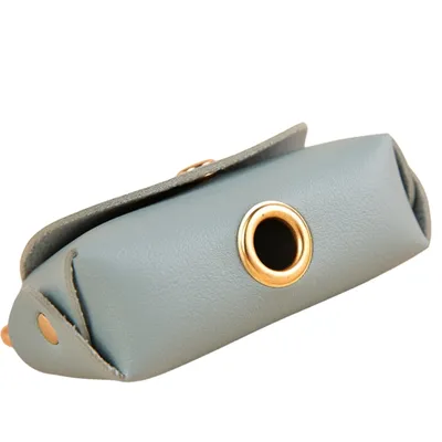 ZenPets Distributeur de sacs à crottes en cuir