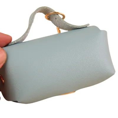 ZenPets Distributeur de sacs à crottes en cuir