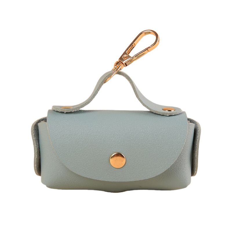 ZenPets Distributeur de sacs à crottes en cuir