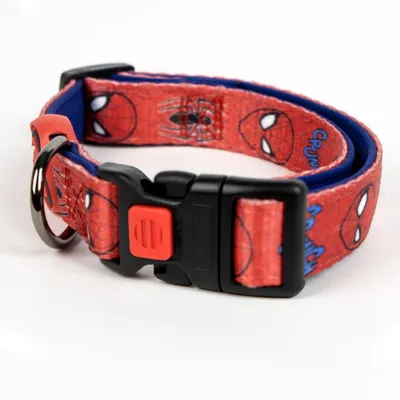 Spiderman LI Collier pour chien en polyester