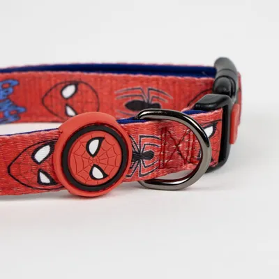 Spiderman LI Collier pour chien en polyester