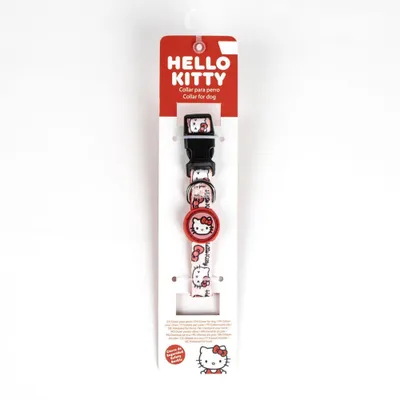 Hello Kitty Collier pour chien en polyester