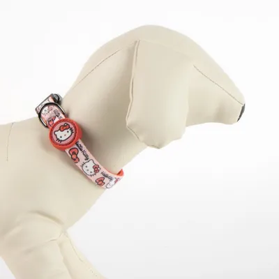 Hello Kitty Collier pour chien en polyester